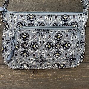 Vera Bradley Plaza Tile Pattern Small All in One Crossbody Designer RFID NWOT